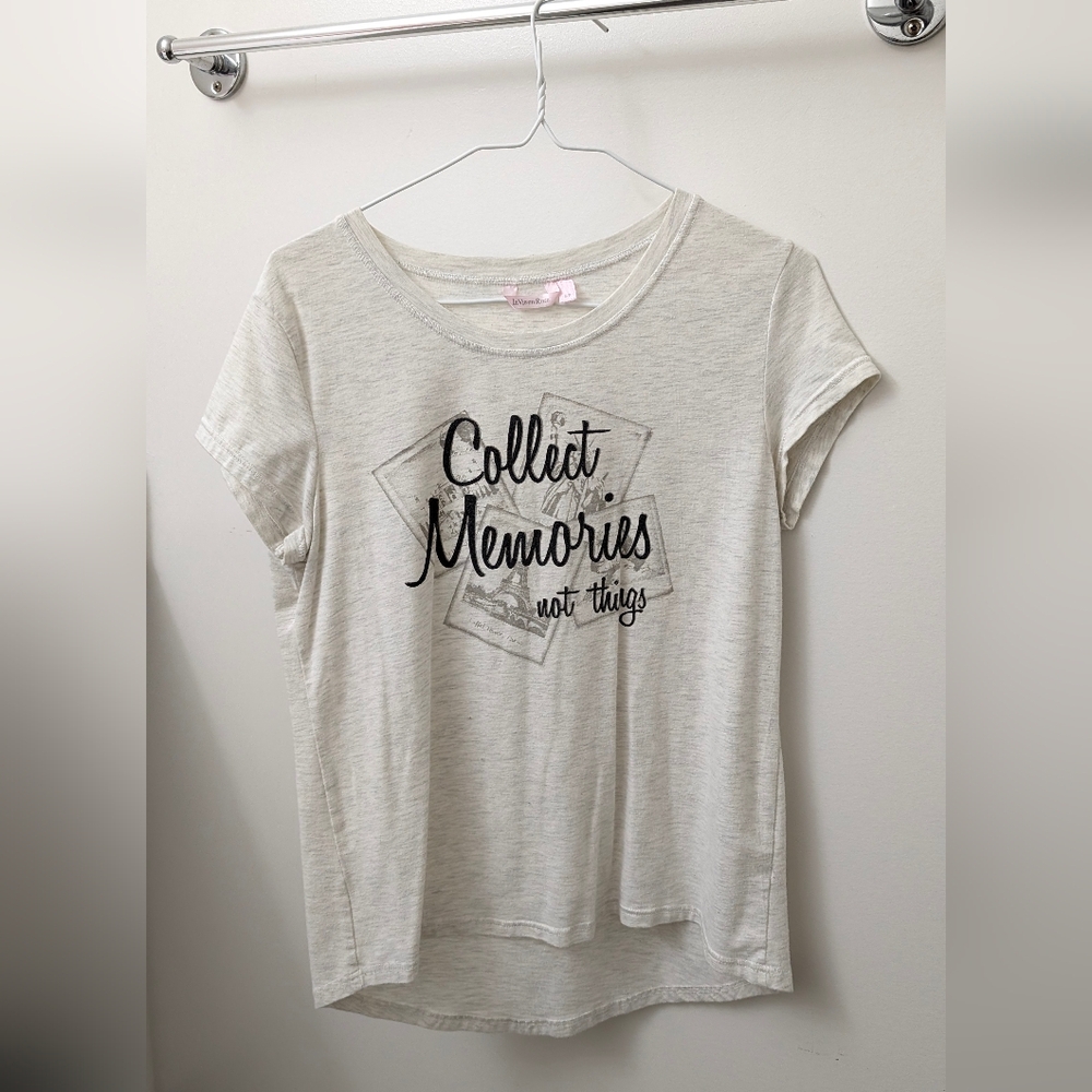 Collect Memories Not Things Shirt